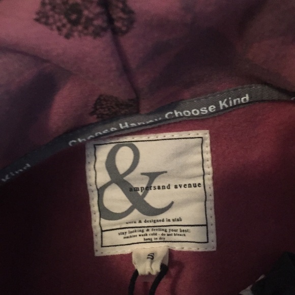 Ampersand Avenue Hoodie.  size S - Picture 4 of 8